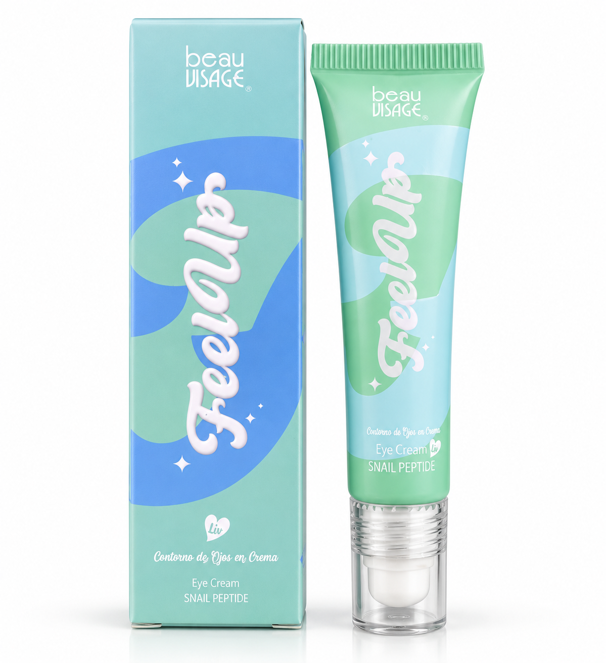 Beau Visage Feelous Liv – Contorno de Ojos con Snail Peptide