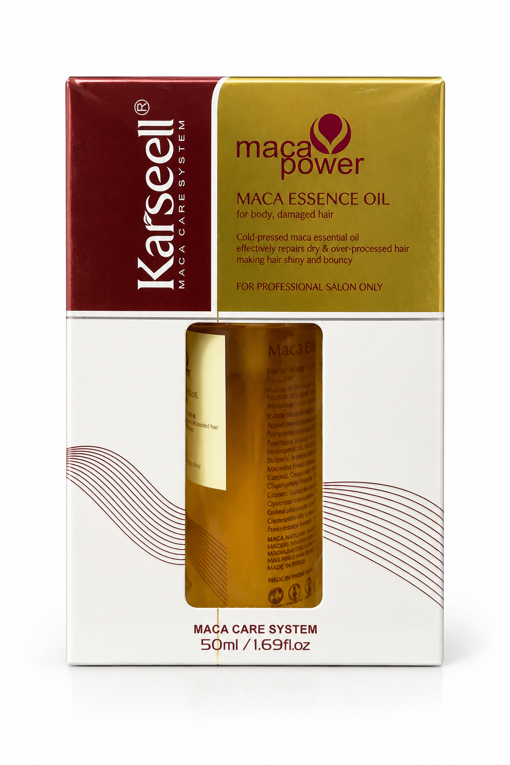 Karseell Maca Power Maca Essence Oil – Aceite Capilar Reparador 50 ml.