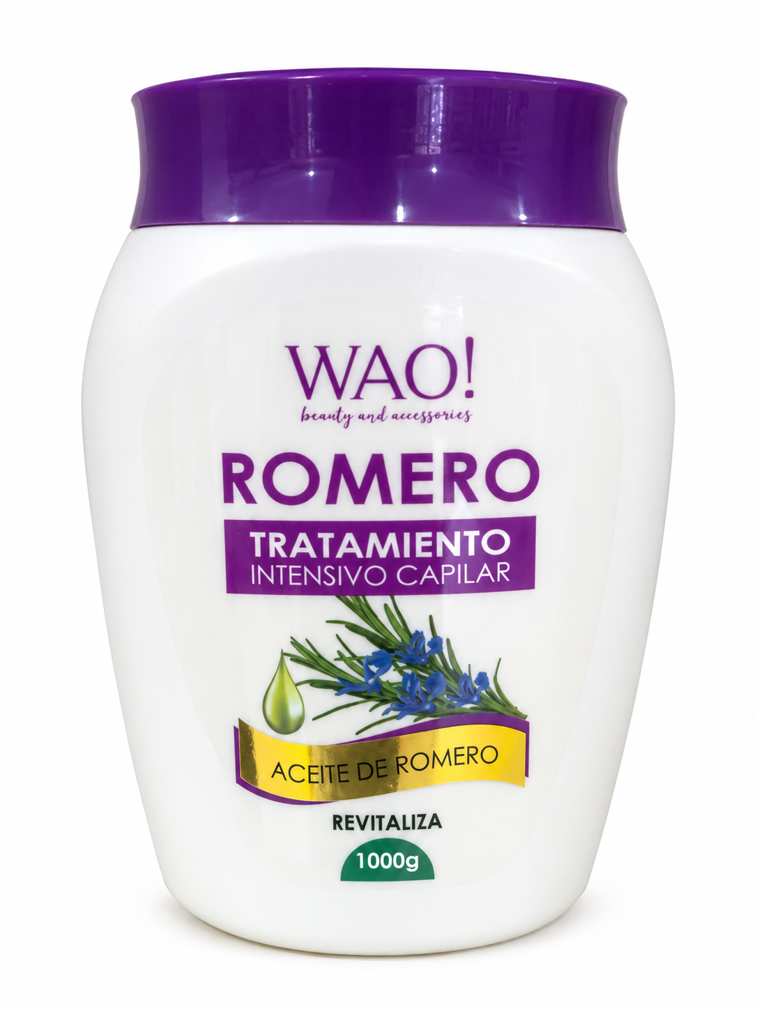 WAO! Romero – Tratamiento Intensivo Capilar con Aceite de Romero 1000