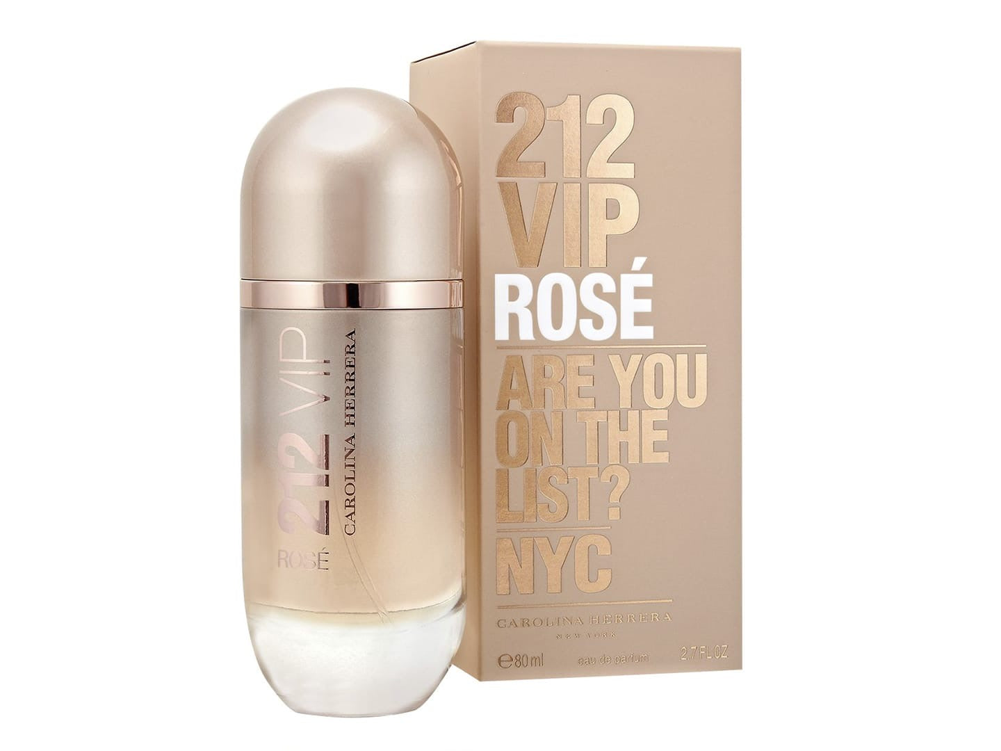 212 VIP ROSE ARE YOU ON THE LIST? NYC 80ML