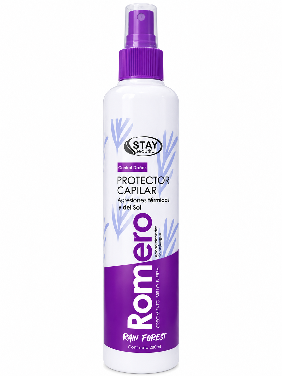 Stay Beautiful Romero Rain Forest – Protector Capilar 280 ml