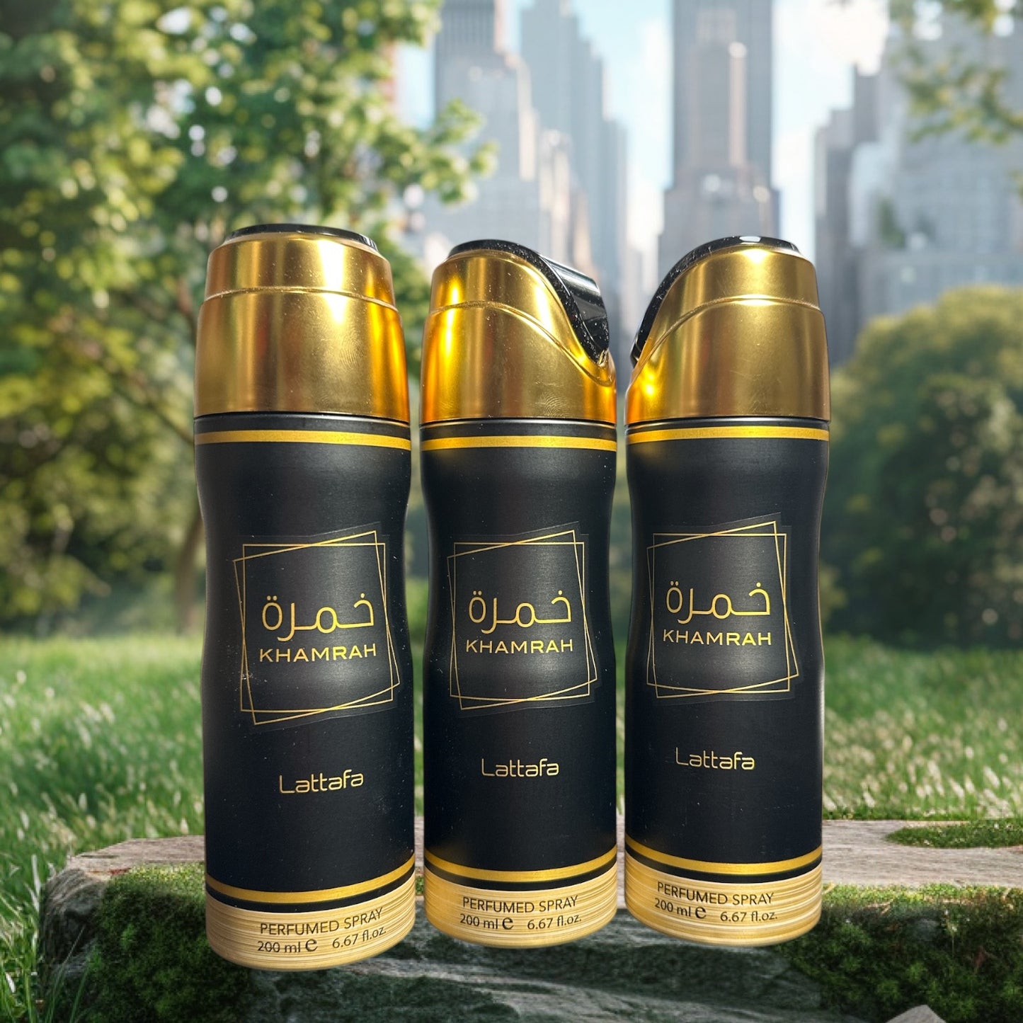 PERFUME EN AEROSOL KHAMRAH LATTAFA 200 ML