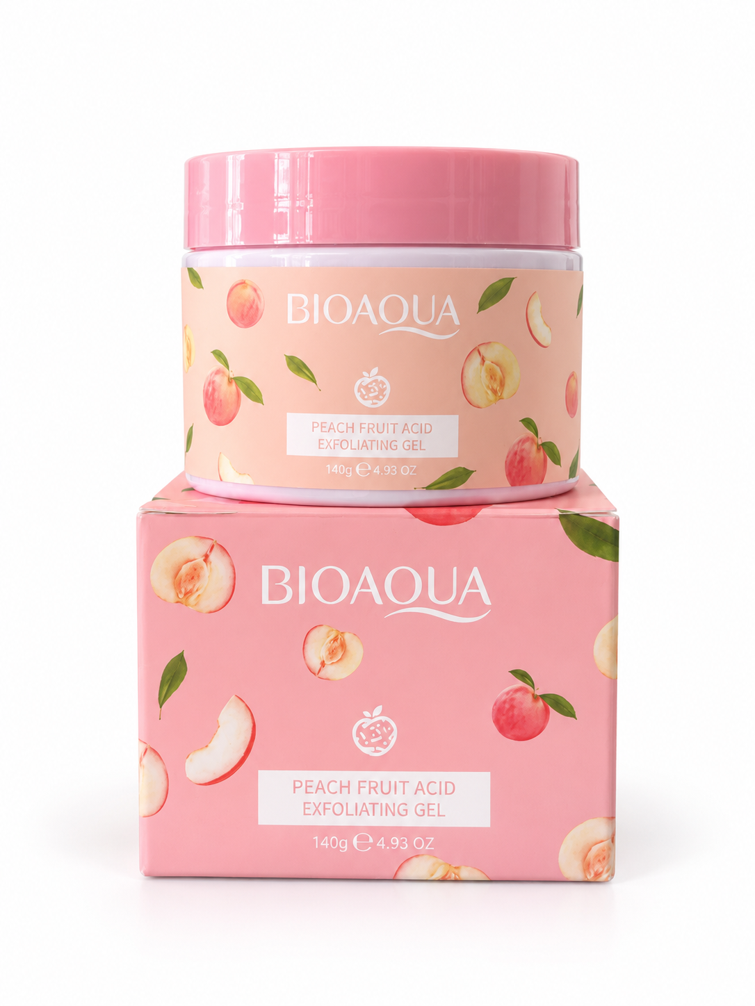 BIOAQUA Peach Fruit Acid Exfoliating Gel – Gel Exfoliante de Durazno