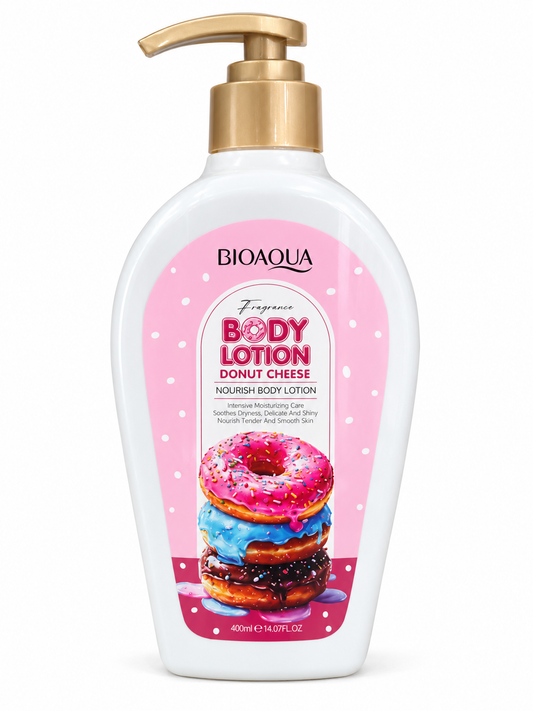 Bioaqua Body Lotion Donut Cheese – Loción Corporal Hidratante 400 ml